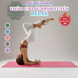 Thảm Yoga Cao Su Relax dày 5mm