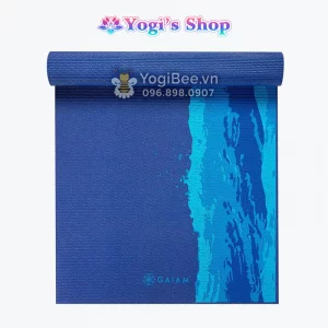 Thảm yoga hoa văn 6mm 1 mặt Ocean Scape