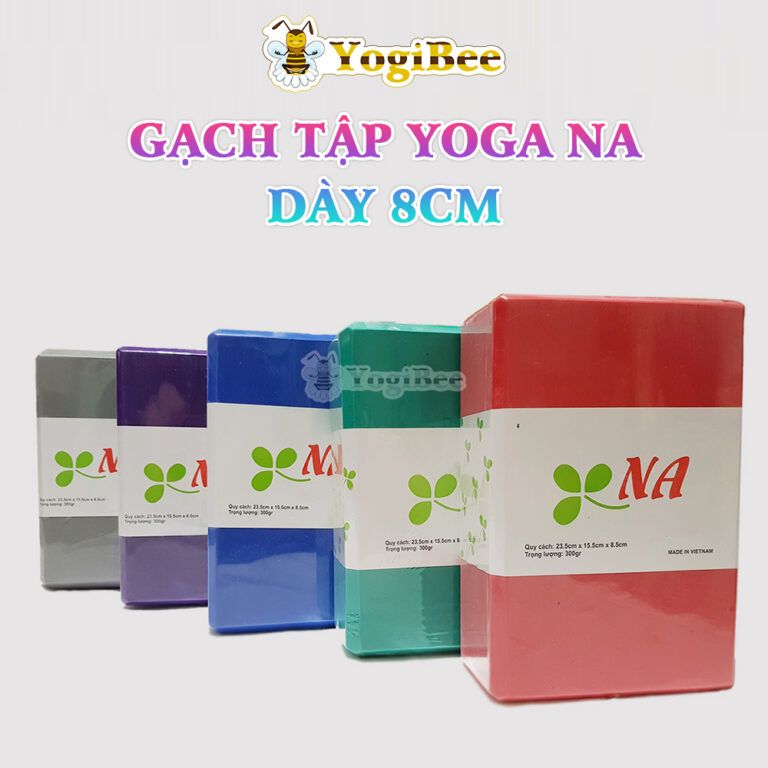 Gạch Tập Yoga NA 8cm & 10cm