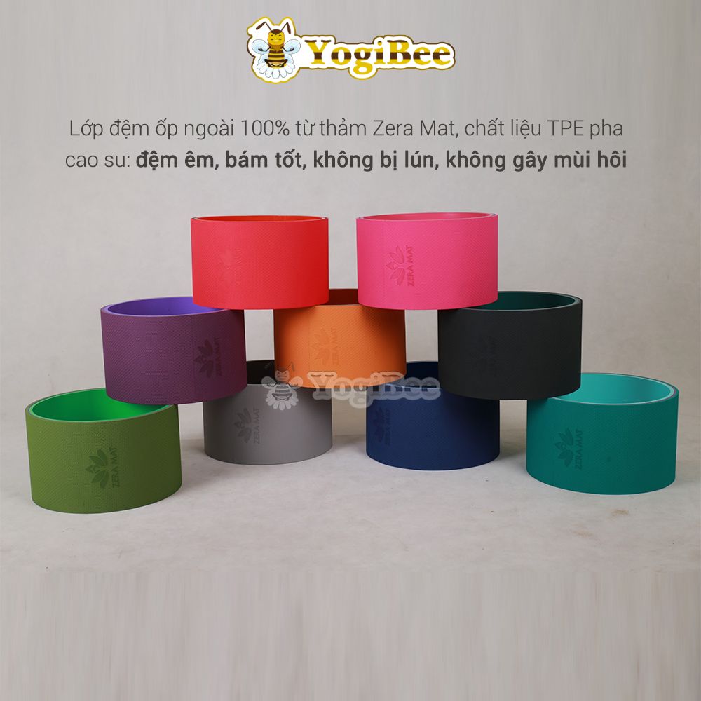 Chất-liệu-tốtYB Vòng Tập Yoga Zera Mat Bản Rộng 16-20 cm
