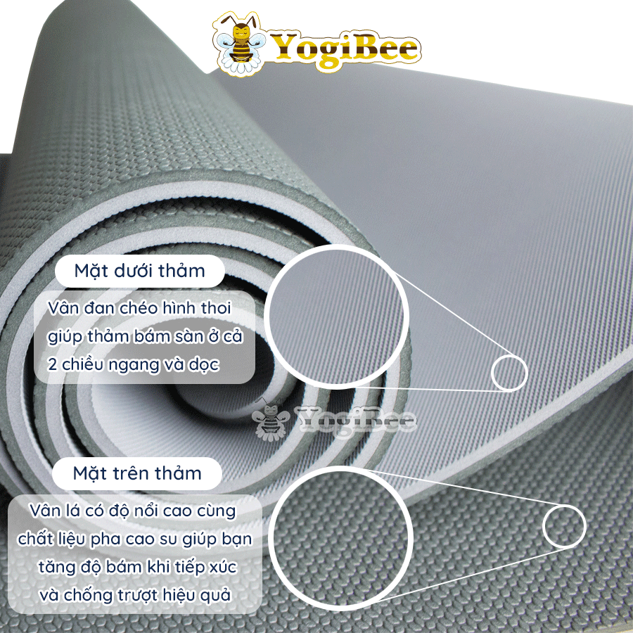Mo-ta-2-mat-sp-YB Thảm Yoga Zera Mat 8mm 2 Lớp Định Tuyến