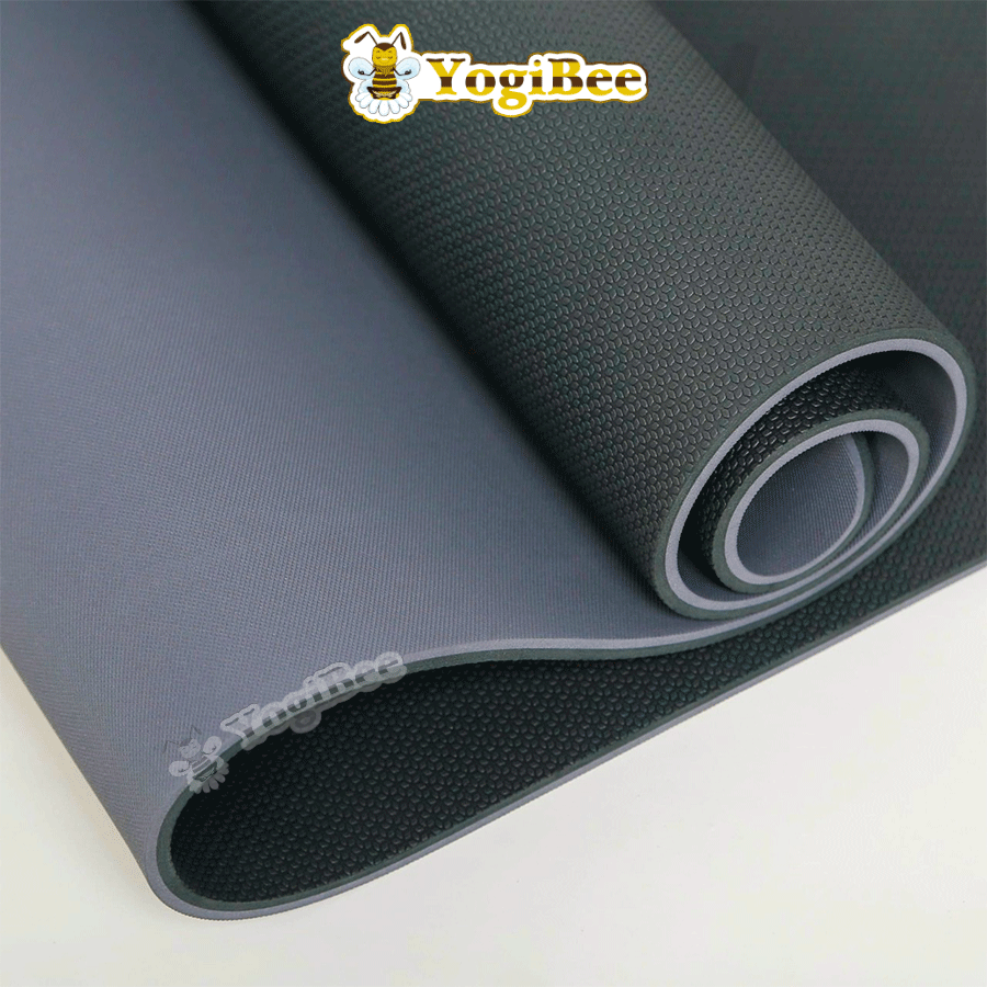 Thảm Zera mat 2 lớp màu Rêu đen Thảm Yoga Zera Mat 8mm 2 Lớp Định Tuyến